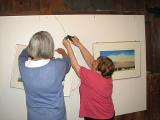 Margit und Hanna bei der Arbeit